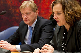 Minister Schippers en staatssecretaris Van Rijn